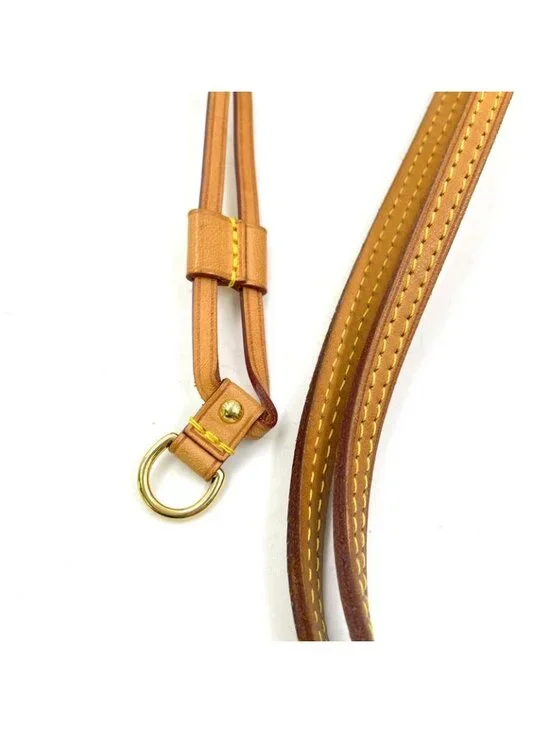 Louis Vuitton Neverfull MM Damier Azur Leather White Tote Gold - Picture 13 of 15